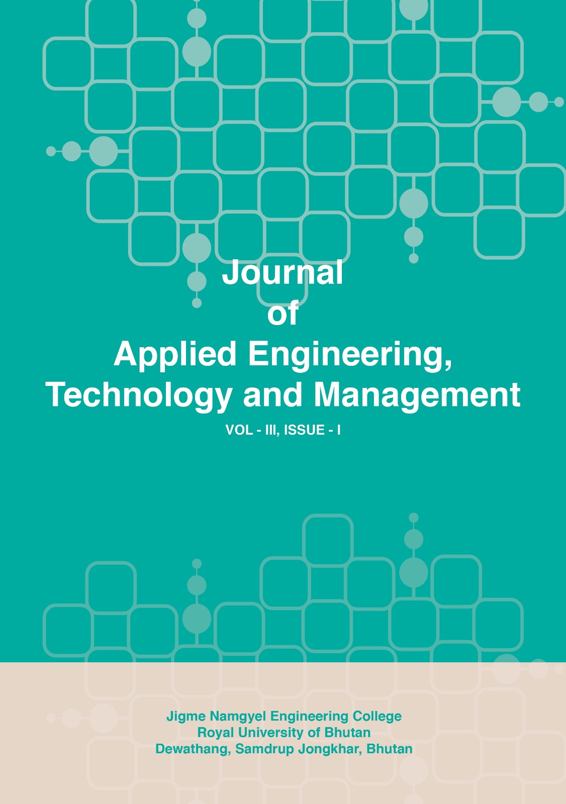 					View Vol. 3 No. 1 (2023): Journal of Applied Engineering, Technology and Management (JAETM)
				